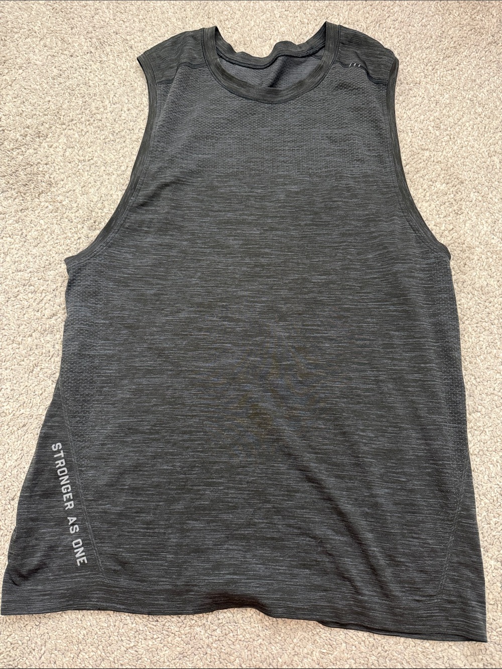 Men's Lululemon Tank Top small size  - Charcoal Gray